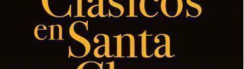 Calendario con las fechas y horarios del Festival Los Clásicos de Santa Clara 2025 en Montijo.