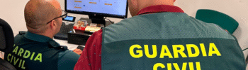 Fase de investigación de estafa por "Carding" (foto: guardia Civil).
