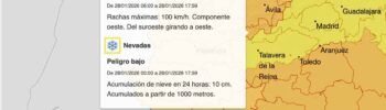 El 112 Extremadura mantiene la alerta amarilla por vientos de hasta 70 km/h hasta las 17:00. Se activaron recomendaciones para ayuntamientos y ciudadanía.