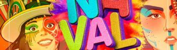 Cartel oficial del Carnaval 2026 de Puebla de la Calzada con fechas del desfile, macroensayo solidario y convivencia carnavalera.