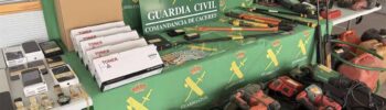 Diez personas han sido detenidas y otras dos investigadas en una operación desarrollada en Mérida Montijo y Badajoz (foto: Guardia Civil).