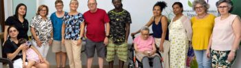 Participantes en la actividad de la Asociacion de Inmigrantes Vegas Bajas sobre la asistencia sanitaria del SES (foto: Asociacion de Inmigrantes Vegas Bajas).